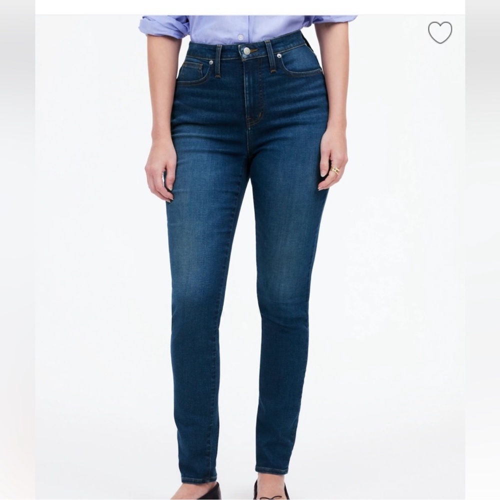 Madewell Curvy High-Rise Skinny Denim Jeans 
Women’s Size 29p